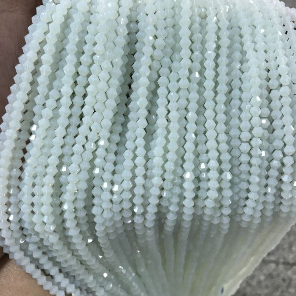 Factory Price Wholesale Bicone Beads 2/3/4/5/6/8mm Colorful Glass Bicone Crystal Beads for Jewelry Making