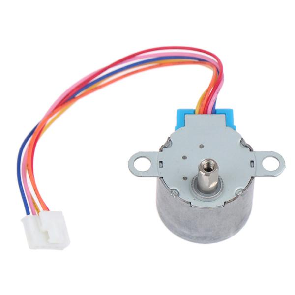 Faradyi Customization 5V 24Byj48 4 Phase 5 Wire Bipolar High Torque Mini Dc Stepper Motor With Geared Reducer For Speedometer