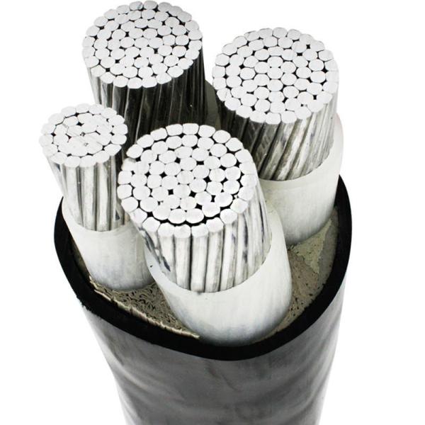 Cable de alimentación aislado de cobre estándar XLPE con chaqueta de PVC PE YJV YJLV YJLV22 YJV22
