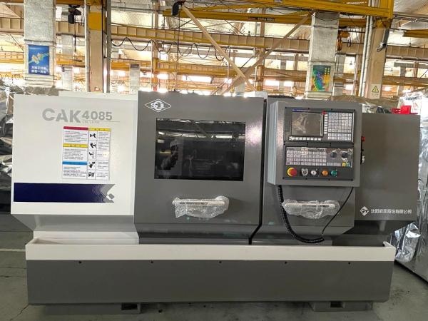 Máquina de fresagem de torno CNC de cama plana SMTCL Combo CAK4085 Torno CNC para torneamento de metal
