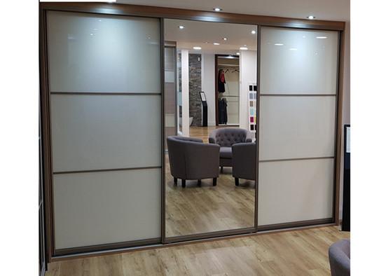Safety Decorative Painted Glass , 6mm Back Painted Glass Designs For Wardrobe