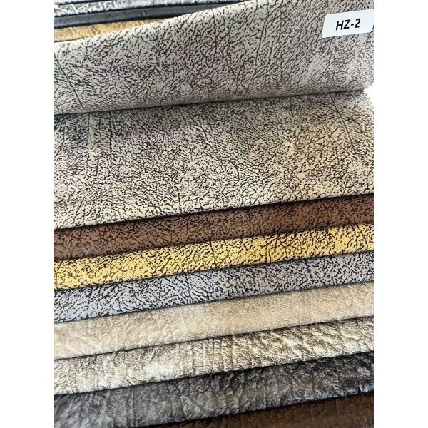 100%Polyester fuax leather sofa fabric customized teachnology sofa fabric for home decoration