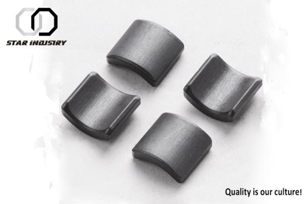 Industrial Barium Ferrite Magnet 0.05mm - 0.1mm Tolerance High Precision