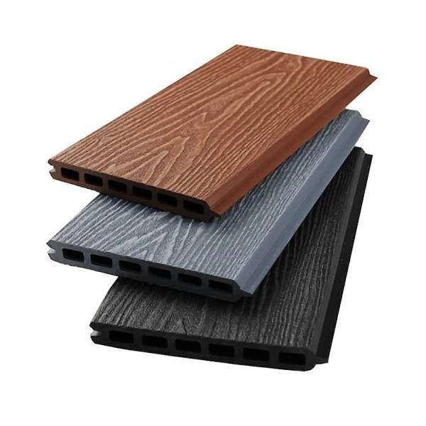 Внешний частный дом WPC Внешний забор Сад Композитные панели ограждения