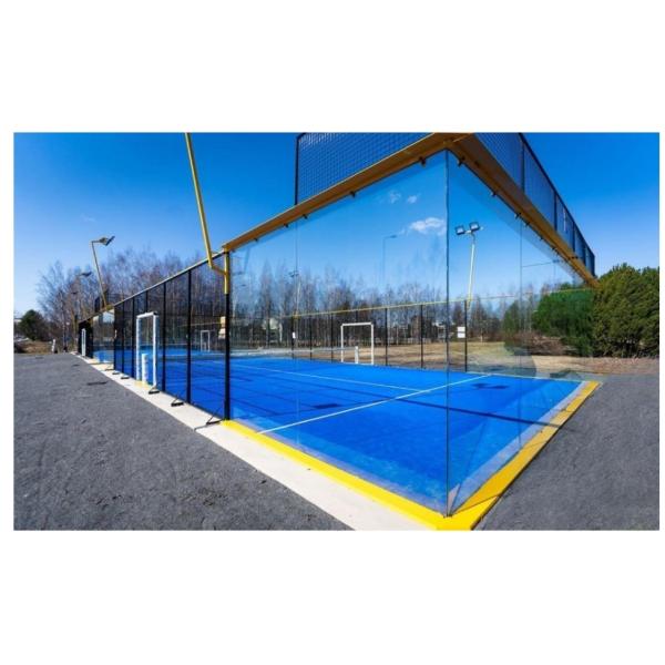 Panoramic Padel Court with Roof – Factory Supply & Installation Service