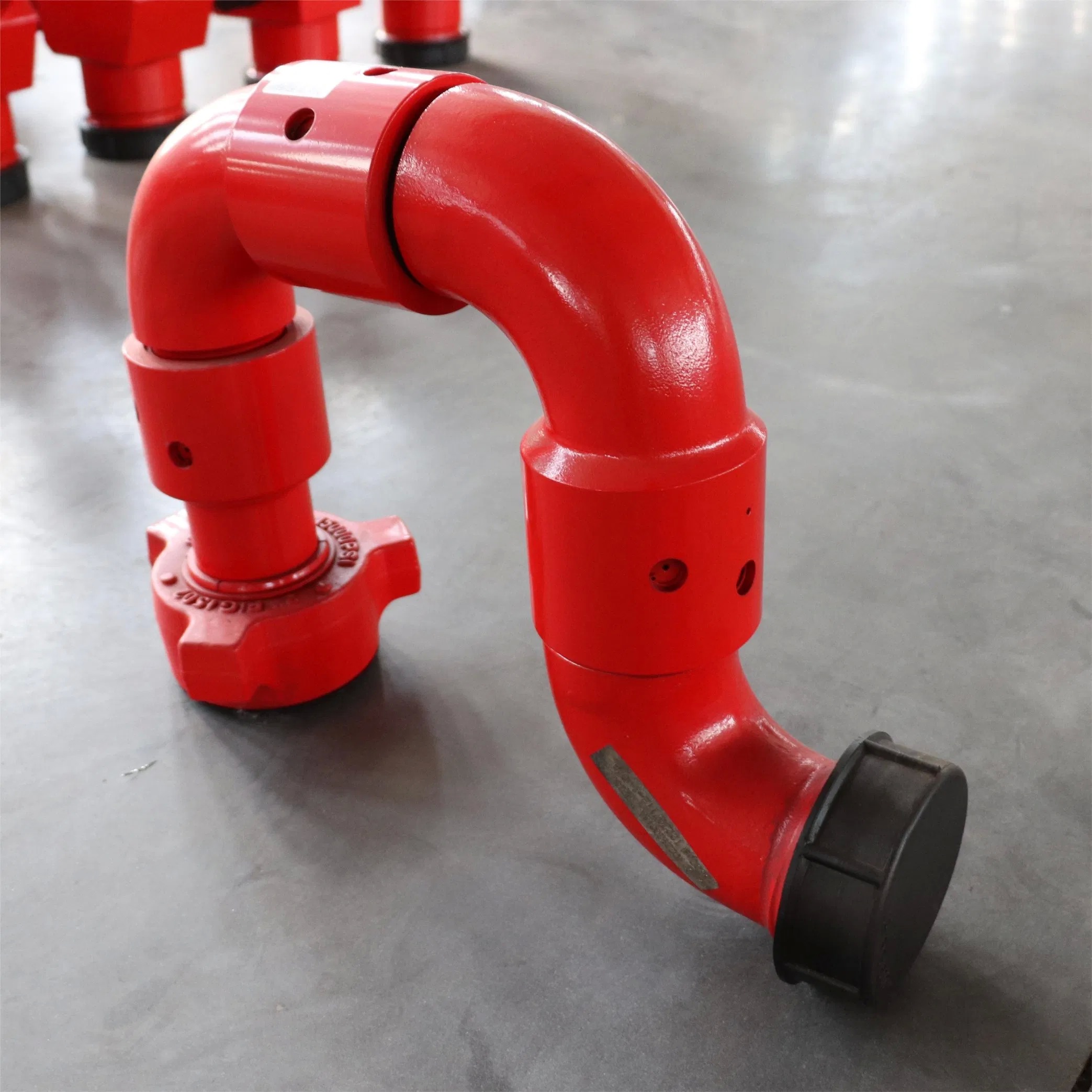 Long Radius High Pressure Pipe Swivel Joint API 16C 1" To 4" 5000 - 20000 PSI