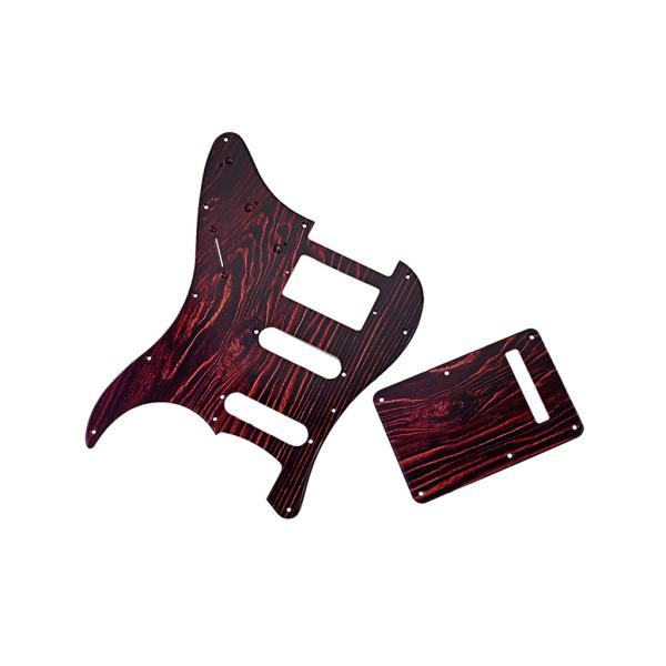 3Ply SSH Electric Guitar Pickguard Scratch Plate Back Plate & Screws For American Fender ST Style Electric Guitar