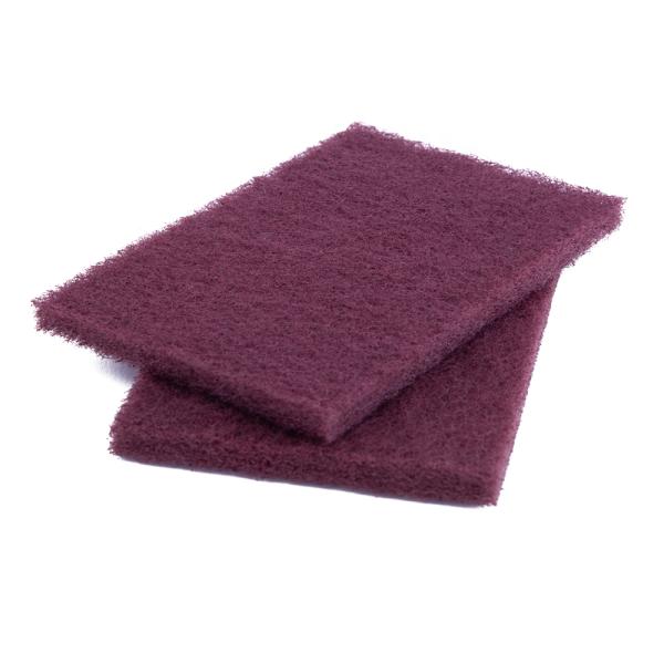 Pad de esponja de limpieza de larga duración mantiene su dureza para su uso repetido en sartenes y macetas no pegajosas