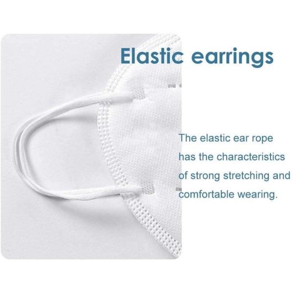 Reusable Cloth Non Woven KN95 Respirator Masks Custom Logo