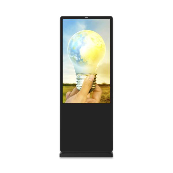 55 Inch LCD Touch Screen Panel Advertising Player with Aluminum Alloy Frame and Dual OS Operating System Option