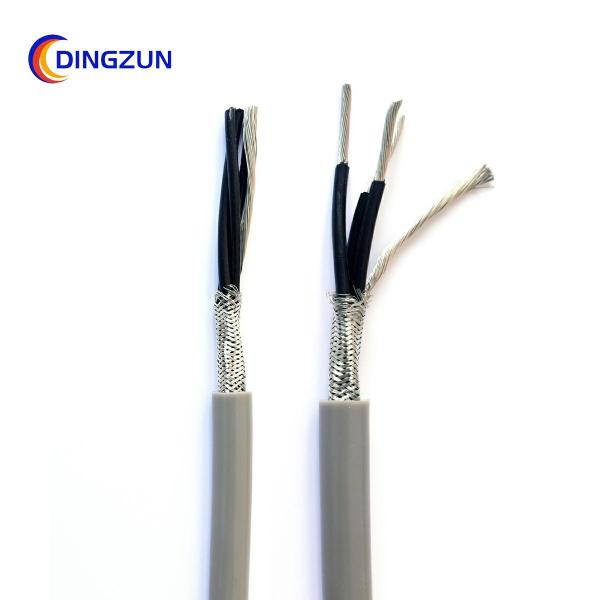 SIHF GLP 4 Cores FEP Insulated Shielded Silicone Cable Tinned Copper
