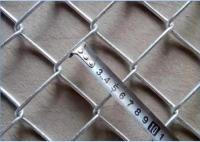 50 X 50mm Six Foot Chain Link Fence Diamond Hole Galvanized For Defining Boundaries