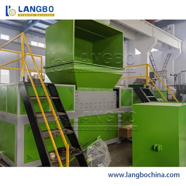 Wood / Metal / Plastic / Cardboard / Scrap Shredder Machine Home Kitchen Food Waste Garbage Mini Small Twin Shaft Shredder Machine