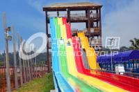 Corrediças de água feitas sob encomenda do arco-íris de Waterpark para o jogo da água da família