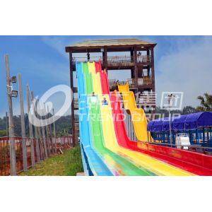 High Speed Water Slides of Fiberglass Material for Holiday Resort Giant Outdoor Water park