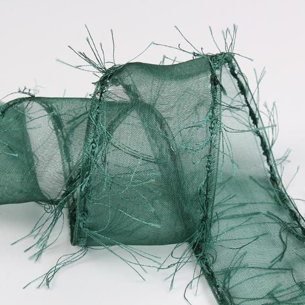 25mm-50mm Tassel Edge Полиэстерная лента для цветочного шоколада Подарочная упаковка и украшение одежды