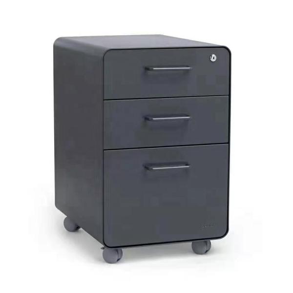 Depth 500mm Steel Mobile Pedestal