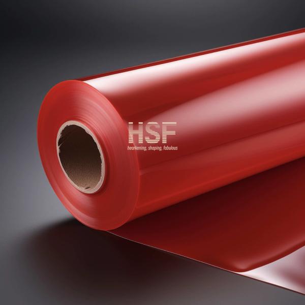 60 Micron Opaque Red CPP Cast Polypropylene Film for industrial packaging