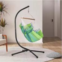 Home Furniture Hammock Swing Chair With Iron Tube Cotton Fabric