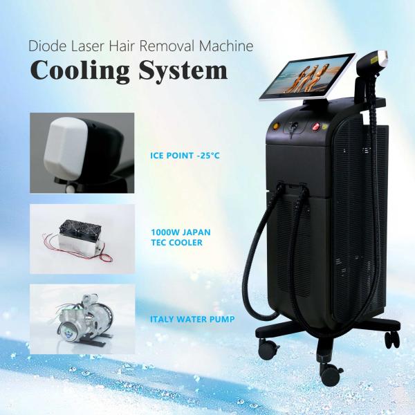 808nm Diode Laser Hair Removal Machine AC110V/ 220V 10% 50HZ/ 60HZ Power Supply