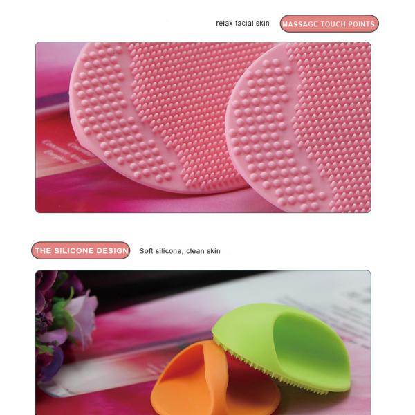 Makeup Silicone Facial Cleansing Brush Exfoliating Face Scrubber
