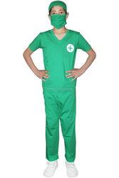 Kids Doctors Scientist Medical nurse White Lab Coat scrubs  Costume For Halloween lab coats scrubs wholesale for children