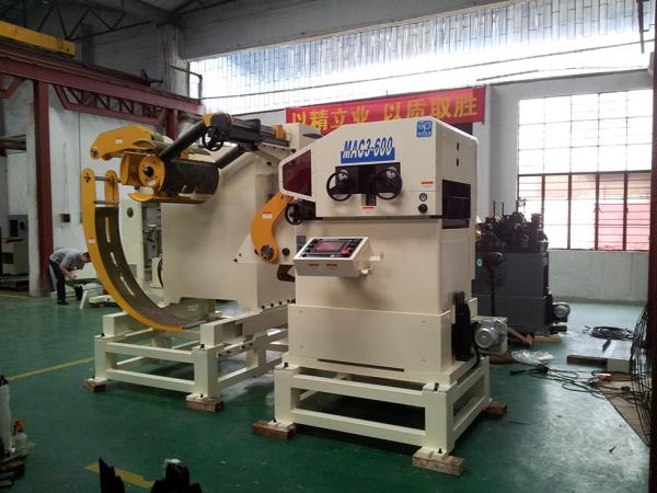 Material Rack NC Leveler Feeder Trolley Car Coil Handling System Decoiler Straightener Feeder