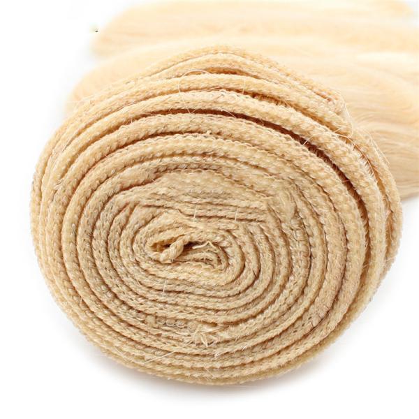 Longest Hair Ratio 55% Halo Vietnamese Virgin Raw Natural 613 Honey Blonde Curly Hair