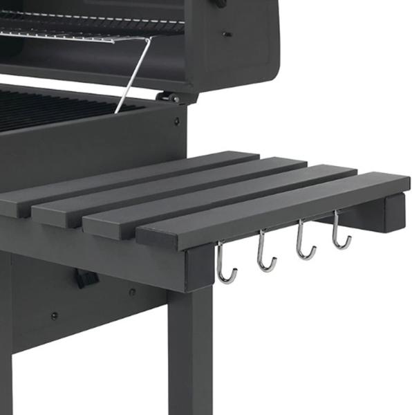grades de cozimento exteriores portáteis pretas de 115cmx46cm para o fogão do assado