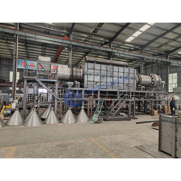 安全な温度炭化炉 木炭生産