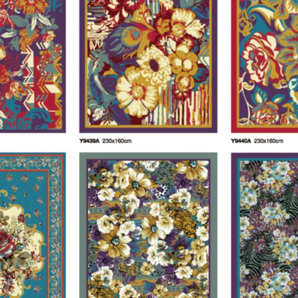 Hand Woven Modern Style Axminster Carpets for Hotel Bedroom Flooring Solution