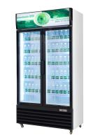 Congelador ereto comercial refrigerando estático do armazenamento do refresco com compressor de Panasonic