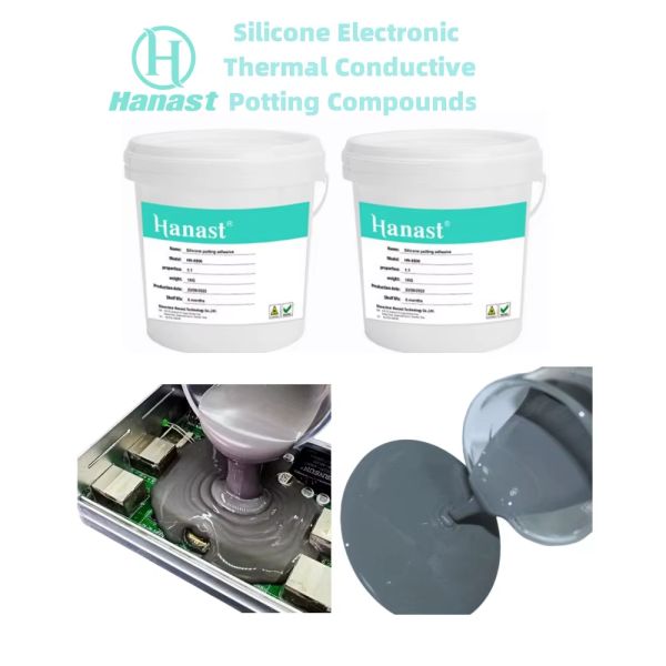 3.0 Thermal Conductivity Silicone Potting Compound For EV Battery Power Supply Industrial Electronics