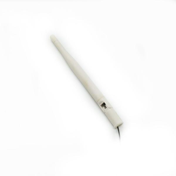 White Wireless GSM GPRS Antenna 3dbi  IPEX Connector Wifi 100mm Coaxial Cable