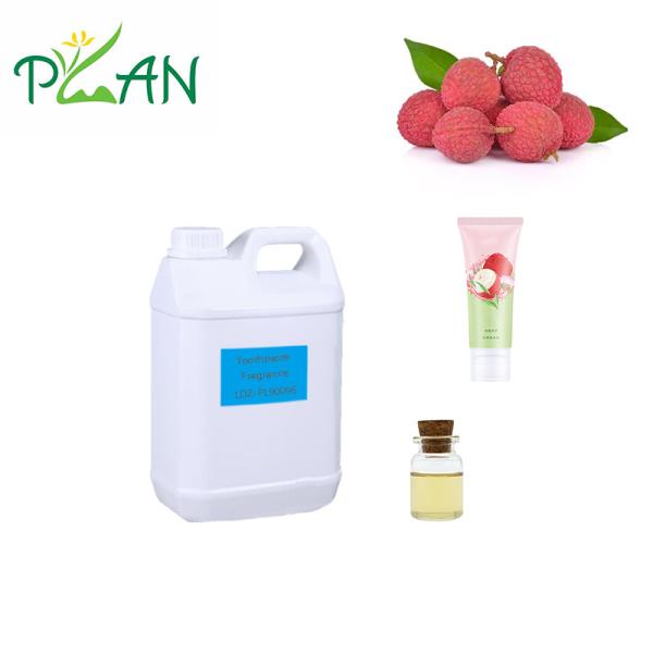 L'huile parfumée de qualité supérieure de fruits, huile d'essence de lichée pour la fabrication de dentifrice