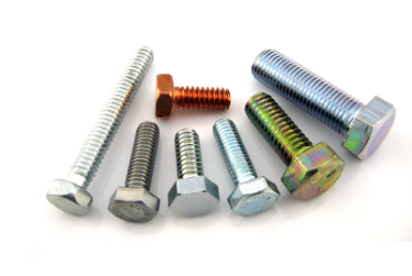 Electronic Steel Bolts And Nuts Zinc Plate Surface M6 X 30 Size ASME B18.6.3