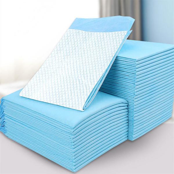 Custom Color Adult Disposable Underpads Edge Reinforcement Design For Urinary Incontinence