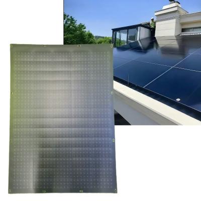 Flexible Solar PV Panel 200W With MWT Cell 21.5% Efficient Curved Surface Ready