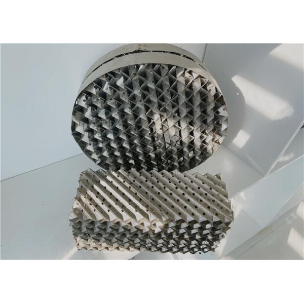 High Purity SS304 304L 316 316L Metal Structured Packing For Mass Transfer 500Y