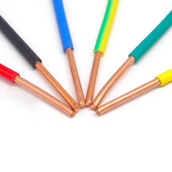 Material de isolamento PVC Cobre fios elétricos para habitação e indústria 1,5 mm/2,5 mm/4 mm/6 mm