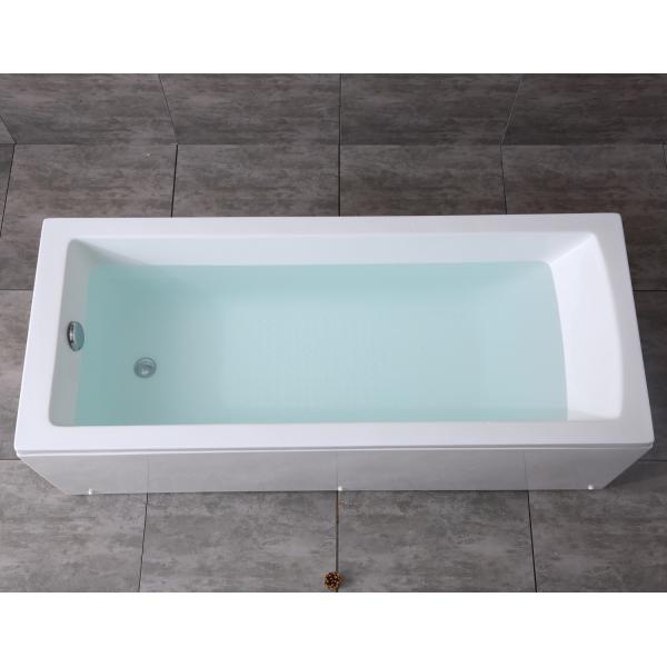 Removeable Skirt Legs Freestanding Panel Bathtub with Drainage Accessories at Best
