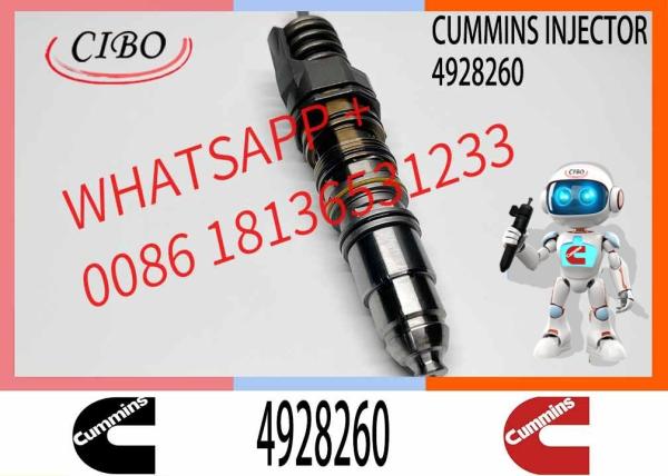 Injecteur de carburant commun 4928260 de rail des pièces de moteur de prix usine ISX15 QSX15 2874505 4903472