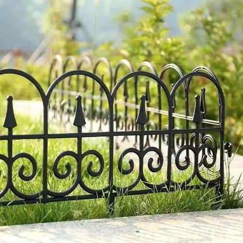 América Ferro Aço 6FT Tubular Cercas de Aço Negro Lança Top Cercas de Metal