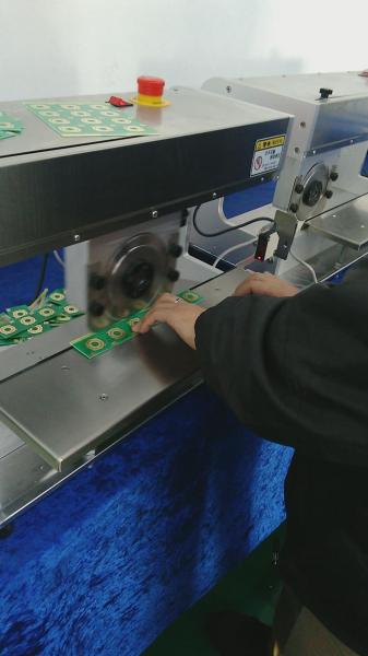 SMT Depanelization automático de PWB, PWB Depaneling del laser del cortador de V