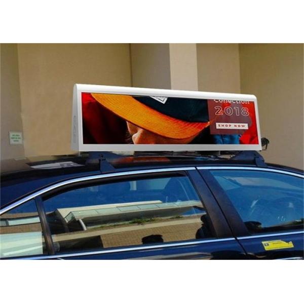 2.5 Mm Pitch Size Car LED Sign Display with Text Display Function and 1R1G1B Configurations