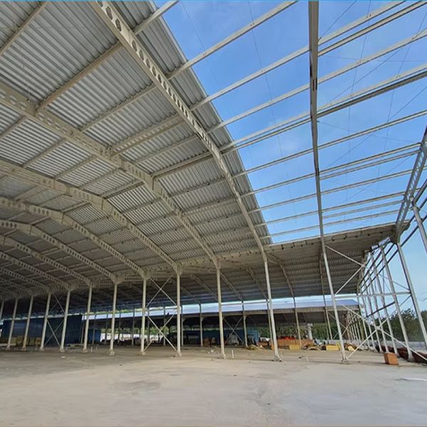 Q355b Steel Space Frame Workshop Steel Structure Prefab Steel Structure Portal Frame