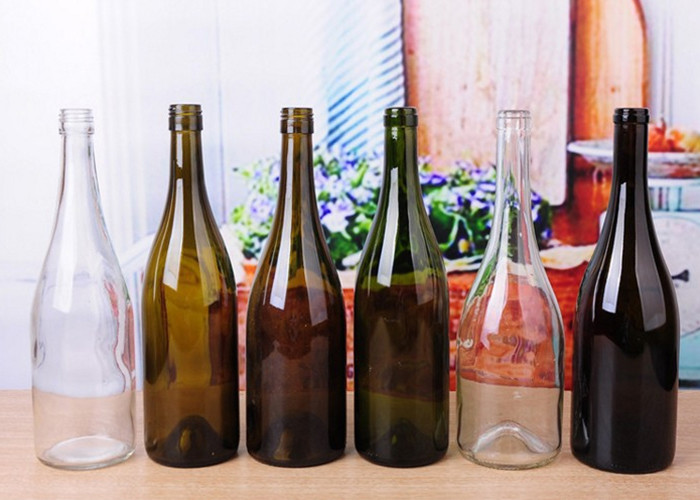 Замороженное пустое вино 750ml разливает по бутылкам/темная ая-зелен безосколочная стеклянная бутылка с водой