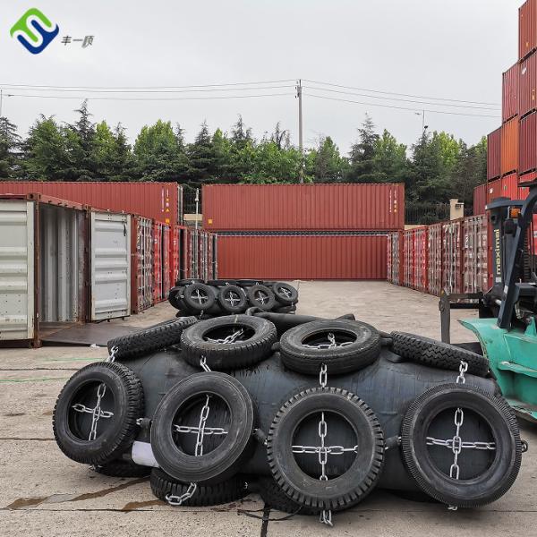 High Pressure Resistant BV Quality Yokohama Marine Wharf Rubber Fenders For Port