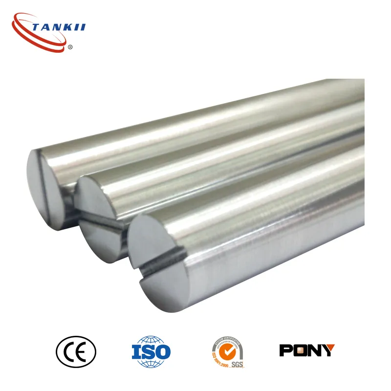 4J36 Invar 36 Round Bar UNS K93600 Low Thermal Expansion Corrosion Resistant Nickel Iron Alloy for Cryogenic to 260ºC Applications