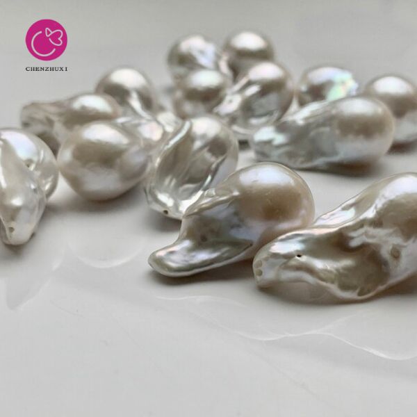 Popular High Quality Fresh Water Baroque Pearl Natural Irregular Gemstone Loose Strand Pearl Beads for Handmade Jewelry Making
